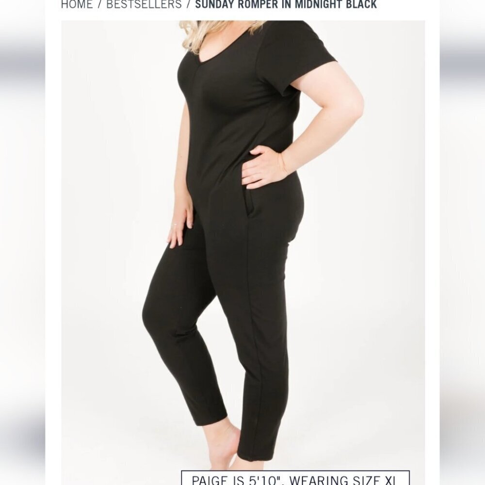 Smash & Tess aria romper NWT black